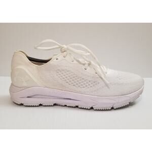 Under Armour Mens HOVR Sonic 5 3024898-102 White Running Shoes Size 7.5 EUC